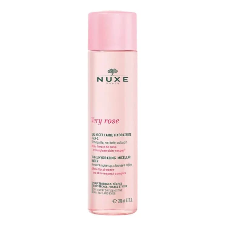 Nuxe Very Rose 3 in 1 Hydrating Micellar Water 200ml