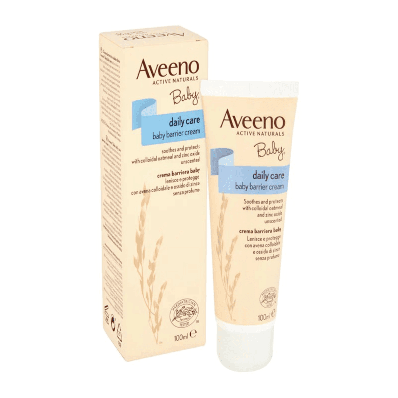 Aveeno Daily Care Baby Barrier Cream - 100ml  Helps To Soothe Dry And Delicate Baby Skin