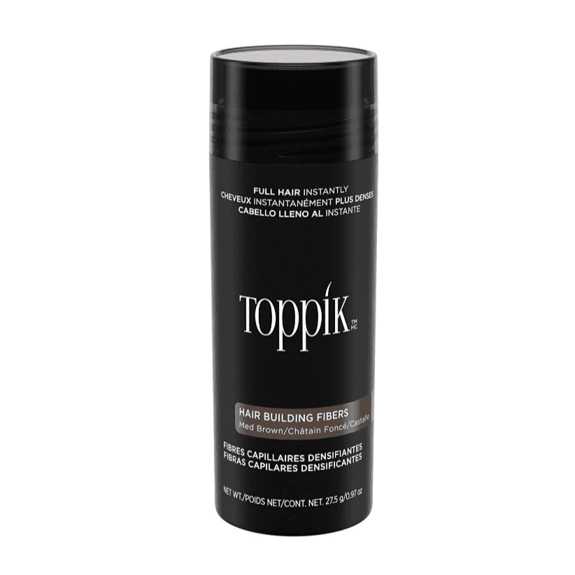 Toppik Hair Building Fibers Med Brown 27.5gm