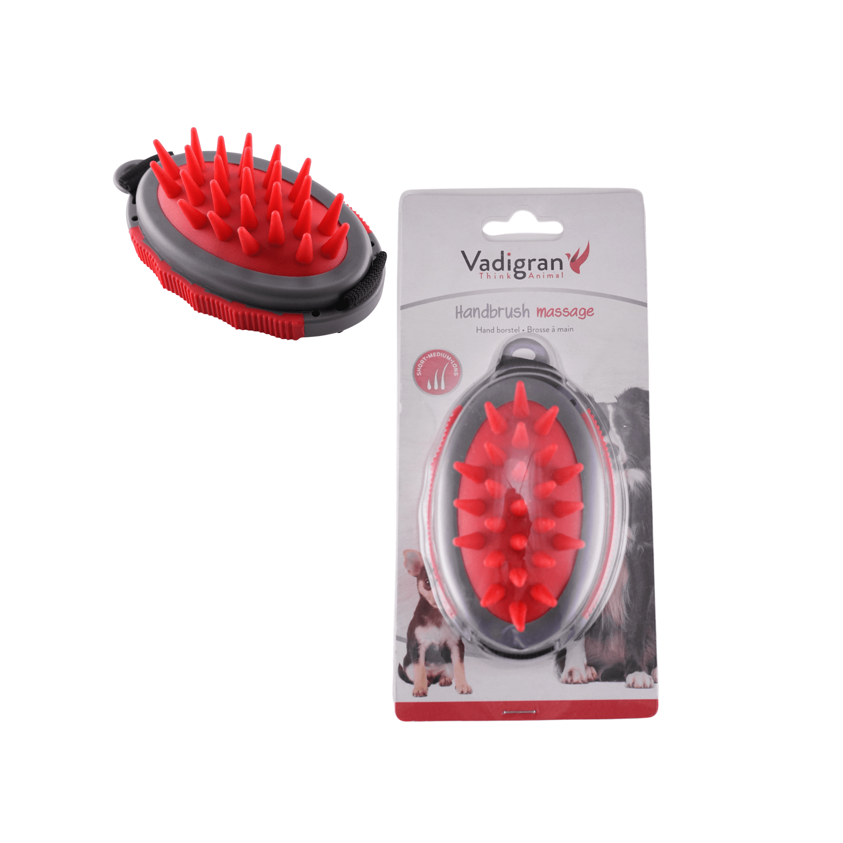 Vadigran Pet Massage Handbrush