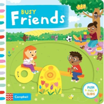 004991 Busy Friends (Board Book, Main Market Ed.) Illustrated By Samantha Meredith