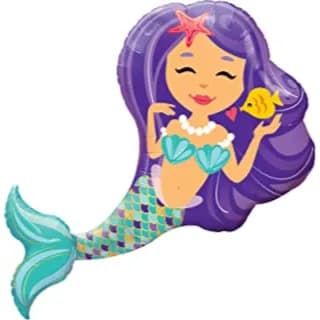 Mermaid Foil Balloon 30"