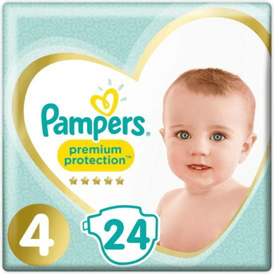 Pampers Premium Protection Size Four 24 Diapers