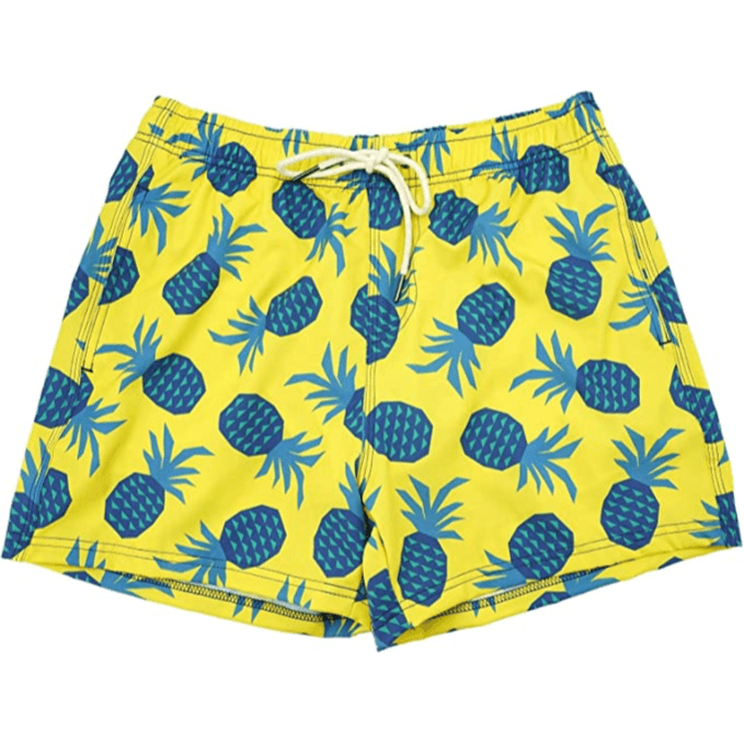 Two Left Feet One Pineapple Pocket Swimming Short