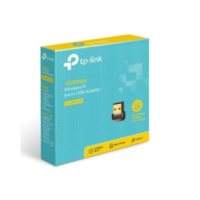 محول تي بي لينك لاسلكي Nano Usb بسرعة 150 ميجابايت بالثانية Tl-Wn725N