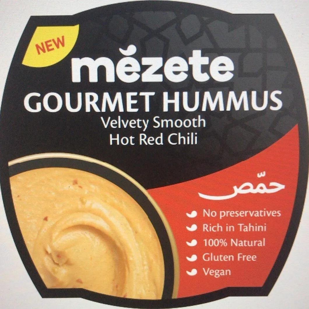 Mezete Hummus Gourmet Red Chili 215gm