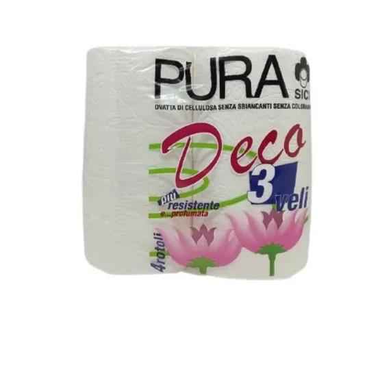 Pura - Toilet Roll Deco 3ply 1 X 20 X 4rolls