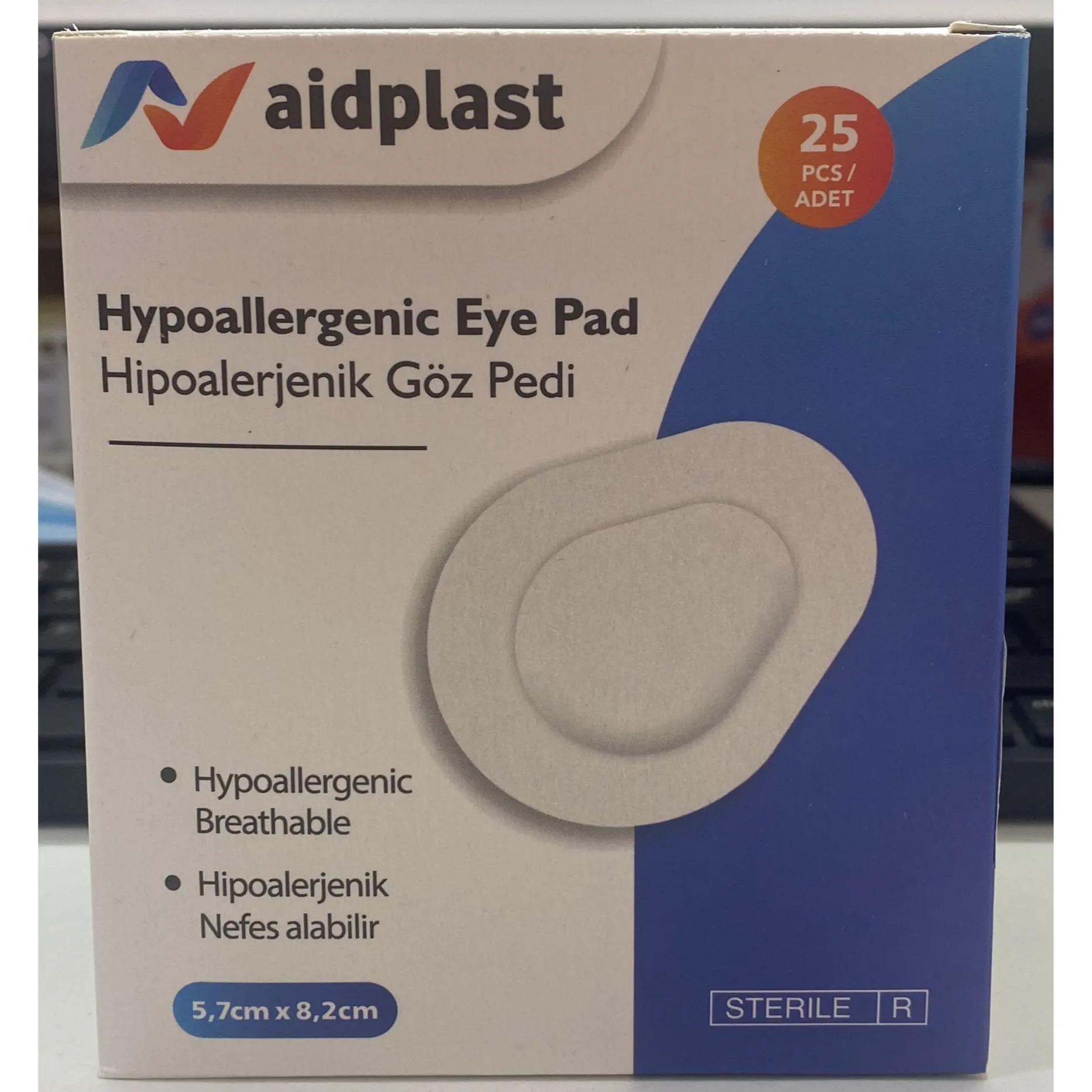 Aidplast Eye Pad 5.7*8.2 Cm 25's