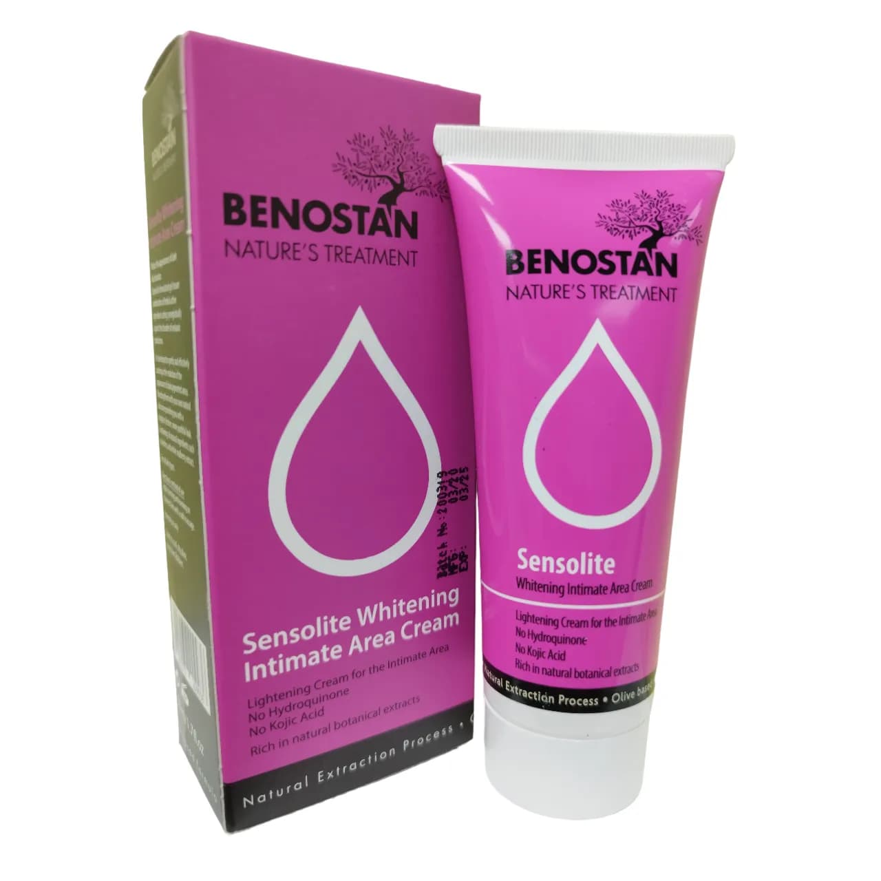 Benostan Whitening Intimate Area Cream 50ml