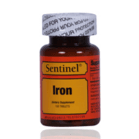 Sentinel Iron 28Mg 100 Tablets.