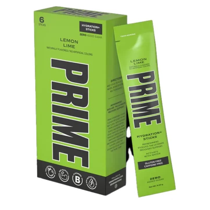 Prime-Hydration Sticks Lemon Lime 6X9.8G