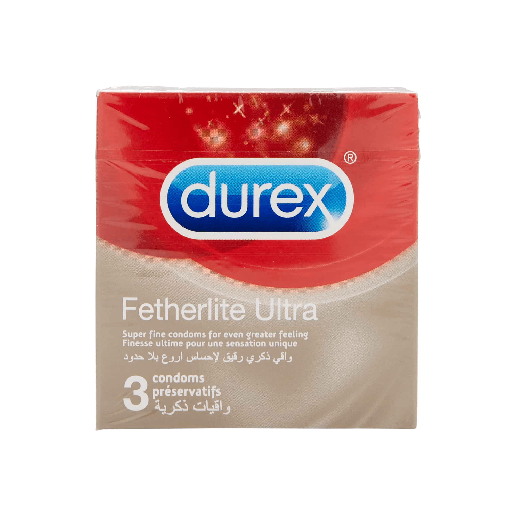 Durex Fetherlite Ultra Condoms 3Pcs