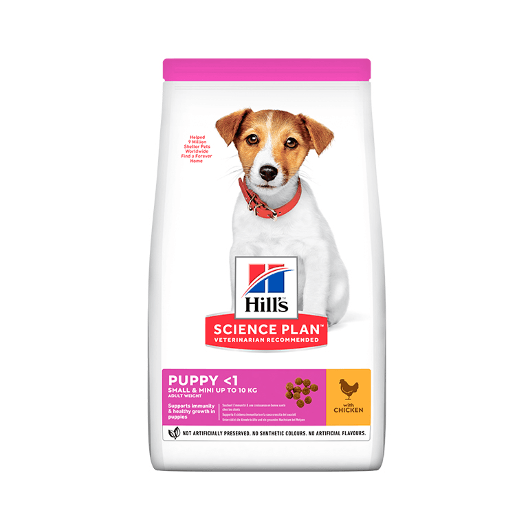 Hill'S Small & Mini Puppy Food With Chicken 1.5Kg