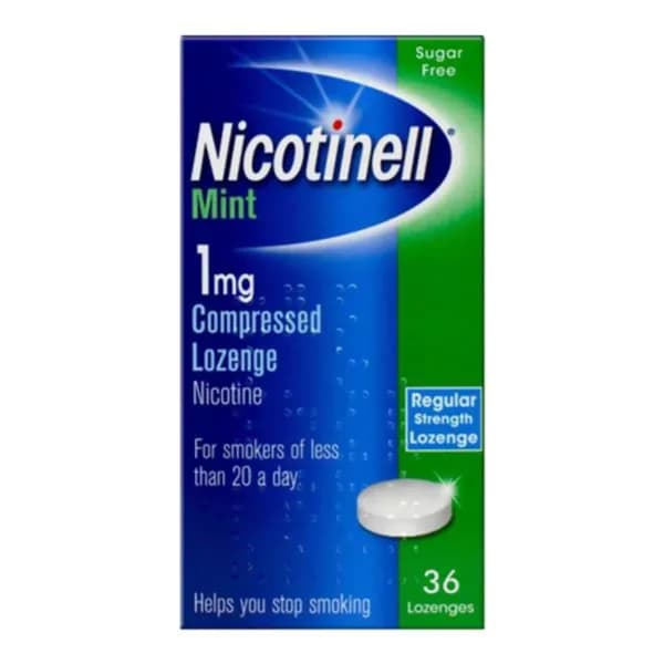 Nicotinell Mint Sugarfree 1mg 36's