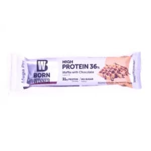 Born Winner Mega Pro Protein Bar Waffle With Chocolate 31g