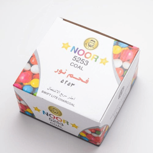 MFCreations Charcoal Noor 5253 Colorful Coal 80 Pcs