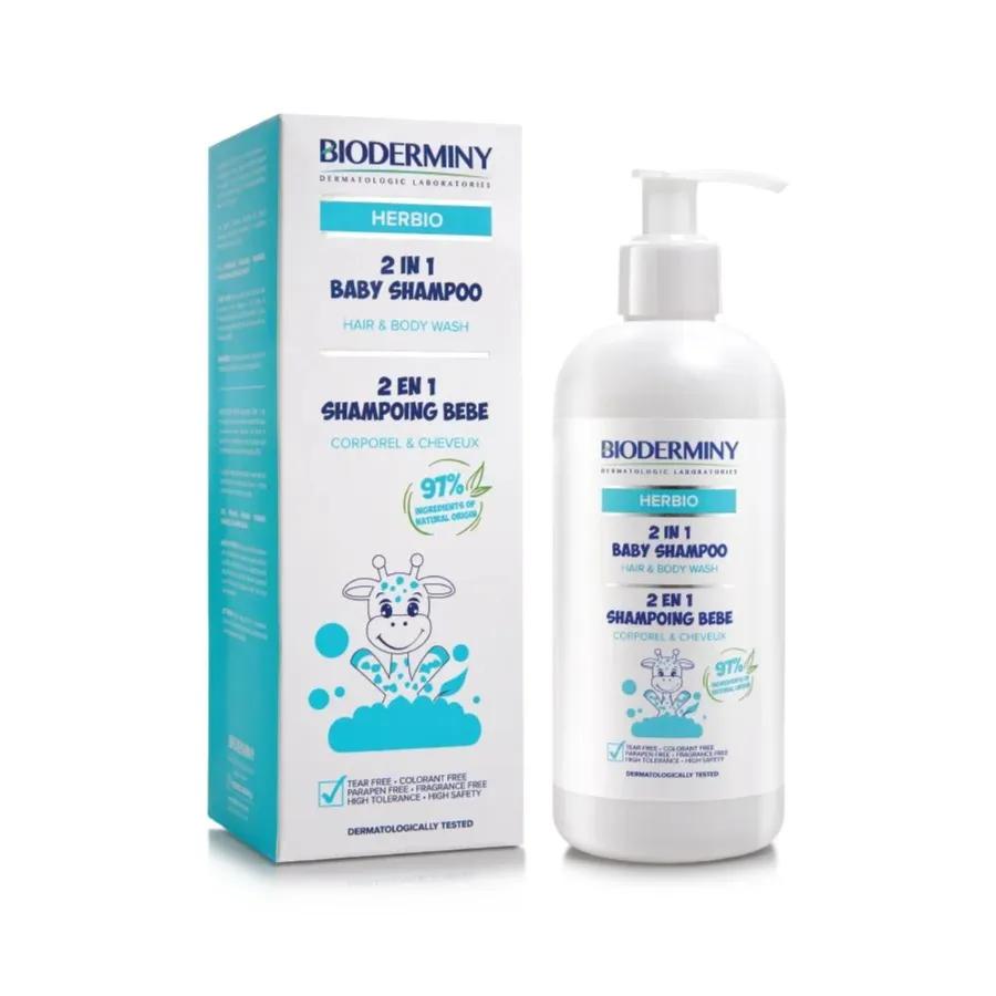 Bioderminy Herbio 2 In 1 Baby Hair And Body Wash 250ml  