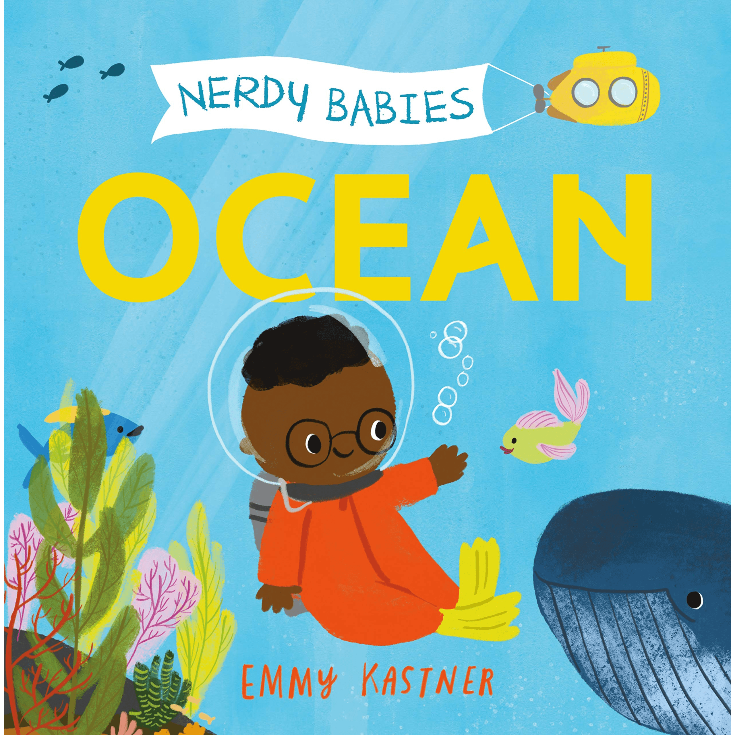 312167 Nerdy Babies: Ocean (Board Book) Illustrated By Kastner, Emmy