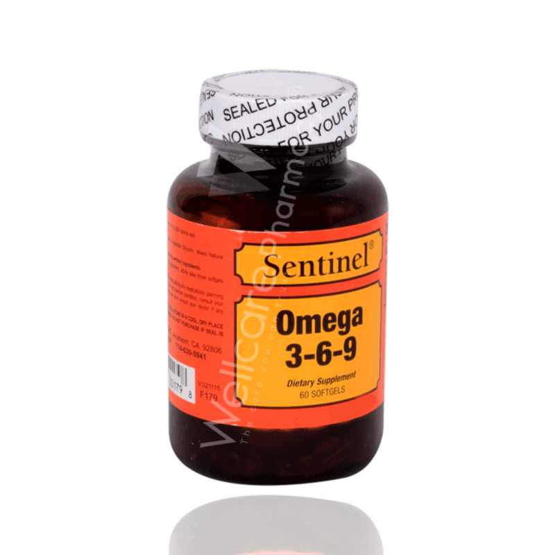 Sentinel Omega 3 6 9 60's