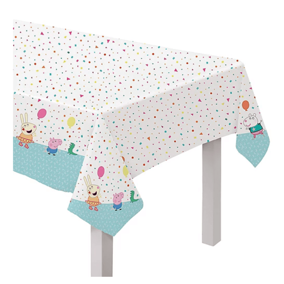 Peppa Pig Confetti Party Table Cover