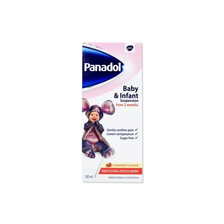 Panadol Syrup  From 2months Baby & Infants Suspension 100ml