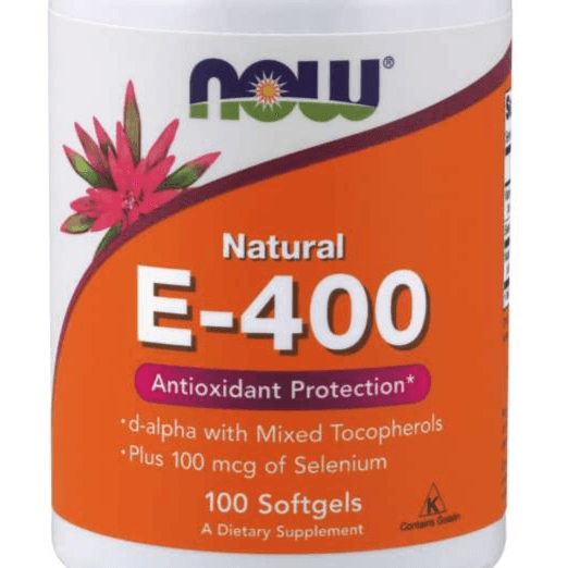 Now E-400 Softgels Capsules 100"S