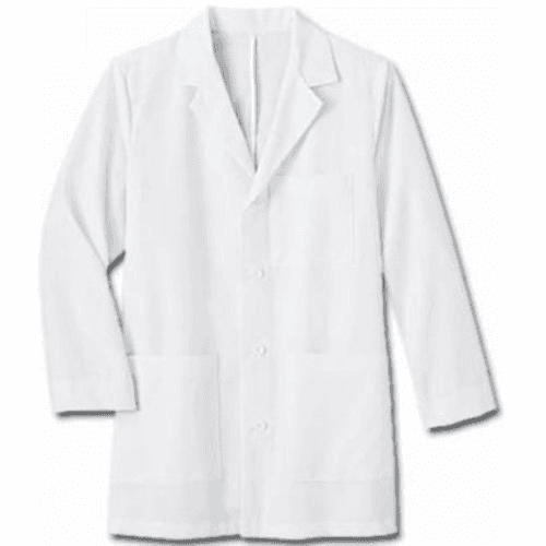 Professional White Lab Coat - S