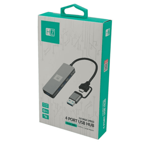 Heatz 4port Usb Hub Type-c Zu02