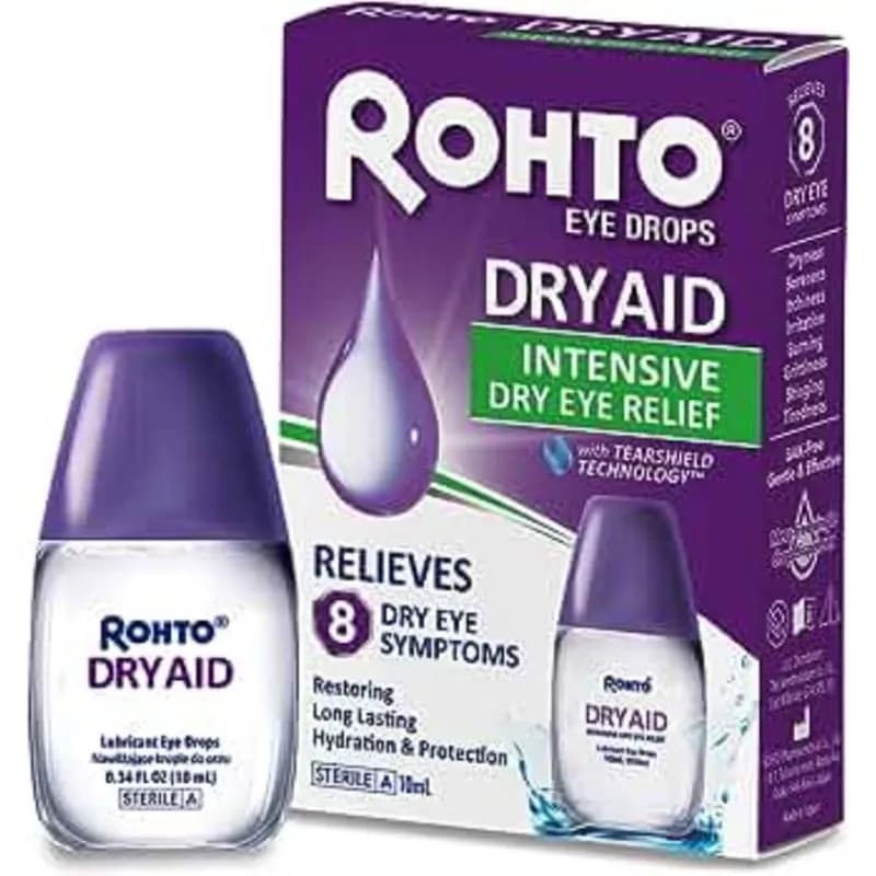 Rohto Dry Aid Eye Drops 10 Ml