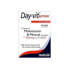 Health Aid Day-vit Active Multivitamin And Mineral Tablet 30 Pieces