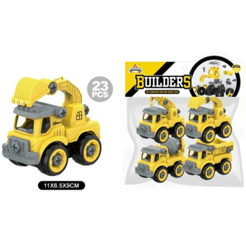 Builders Diy Construction Car Series