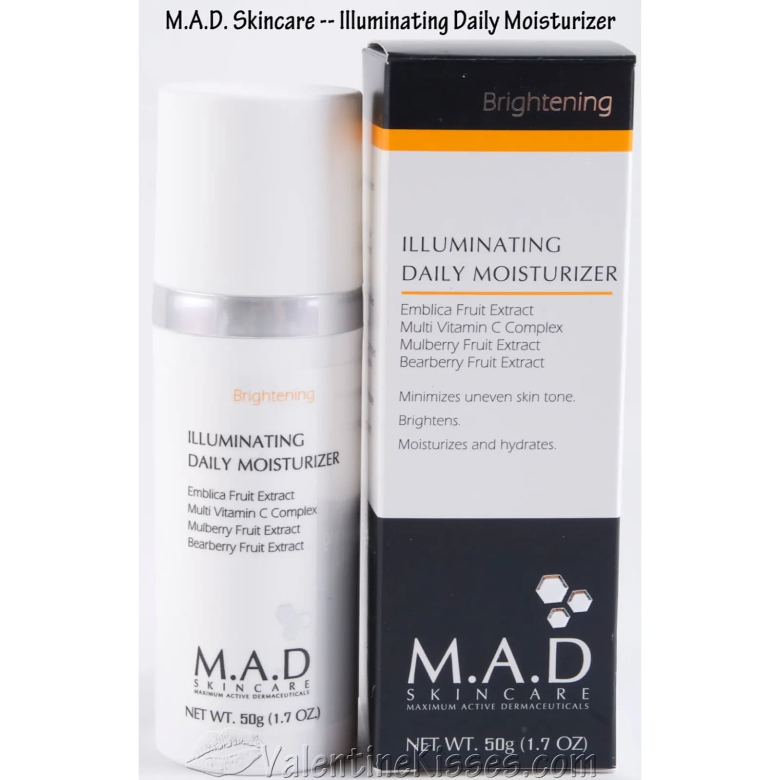 M.a.d Skincare Illuminating Body Moisturizer 50 G