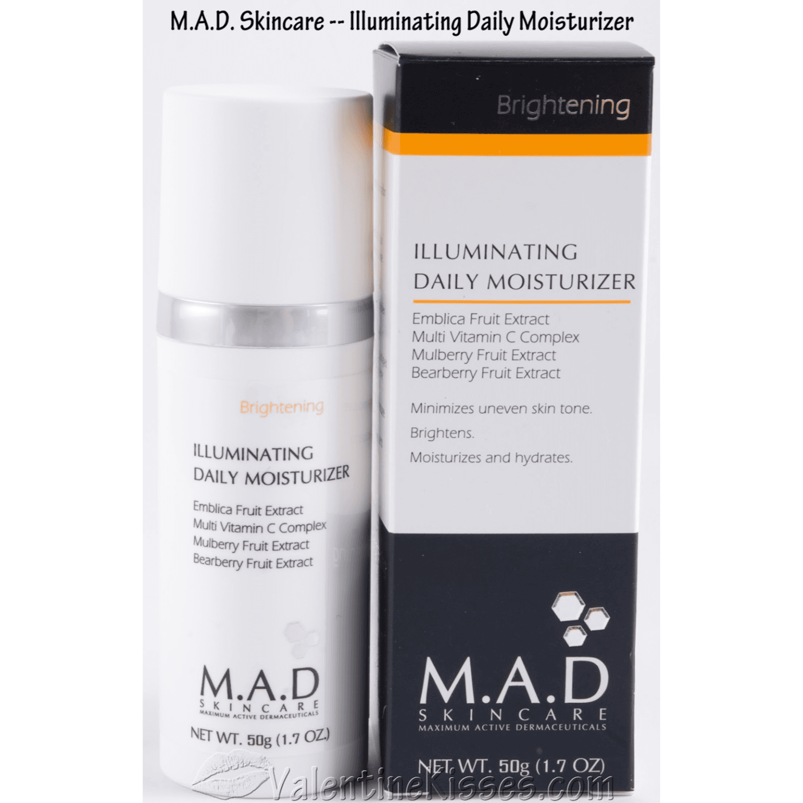 M.a.d Skincare Illuminating Body Moisturizer 50 G