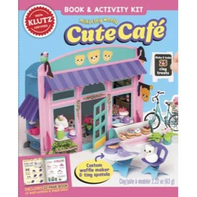 702200 Mini Clay World: Cute Cafe (Mixed media product / Mixed Media, Contains 1 Paperback / softback and 1 Other merchandise) By Editors of Klutz