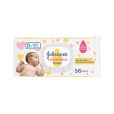 Johnsons Extra Sensitive Wipes 56's