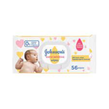 Johnsons Extra Sensitive Wipes 56's