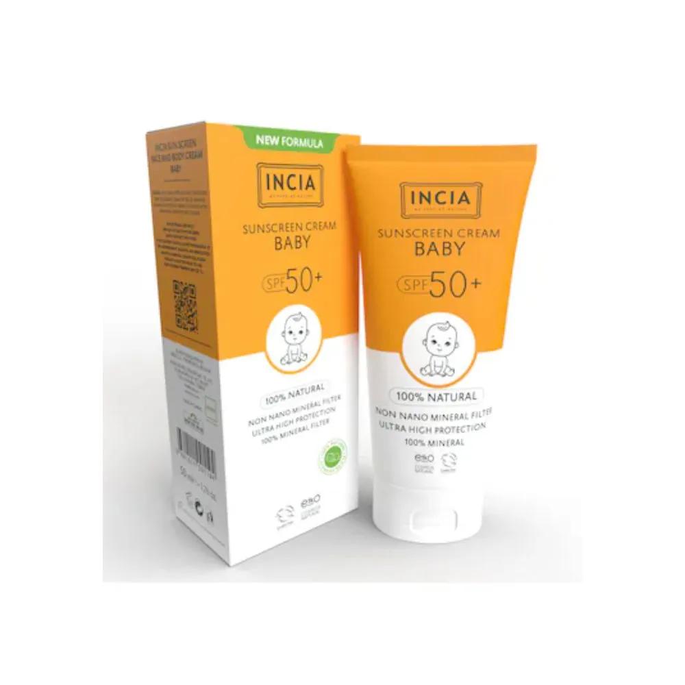 Incia Sunscreen Cream Baby SPF 50+ 