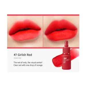 Peripera - Ink Velvet (4G) - 07 Girlish Red