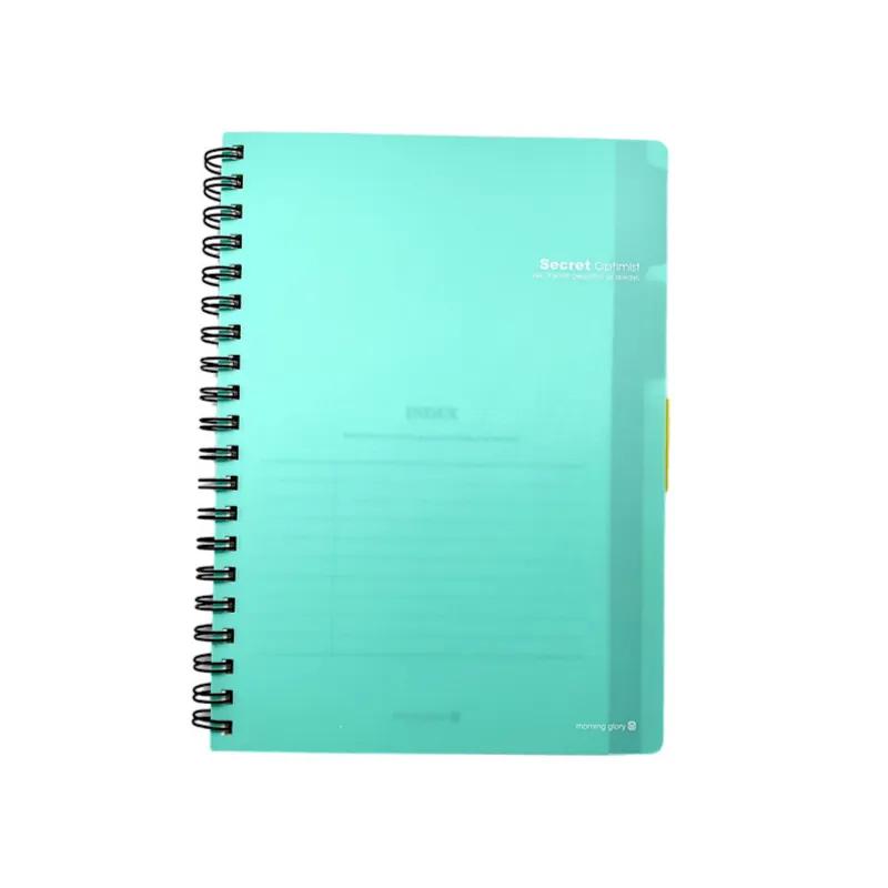 Notebook From Morning Glory 5 Subject 134 Sheets Size B5 Turquoise Blue Colour - 9253