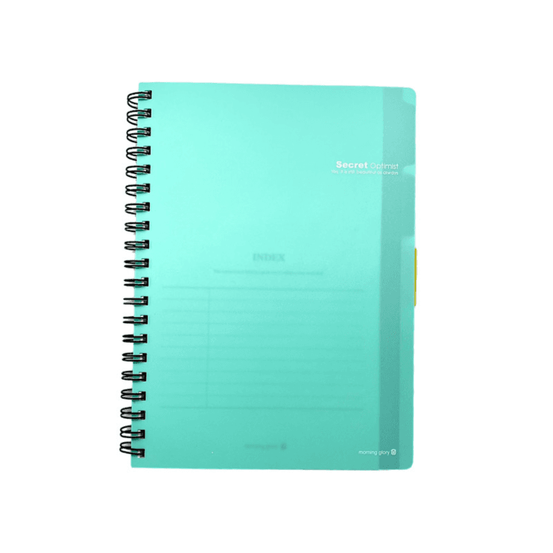 Notebook From Morning Glory 5 Subject 134 Sheets Size B5 Turquoise Blue Colour - 9253