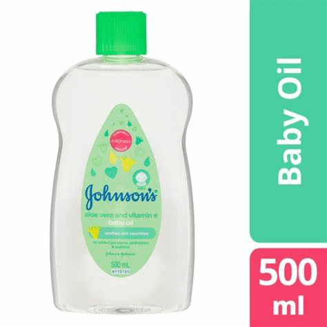 Johnson Aloe Vera Baby Oil 500Ml