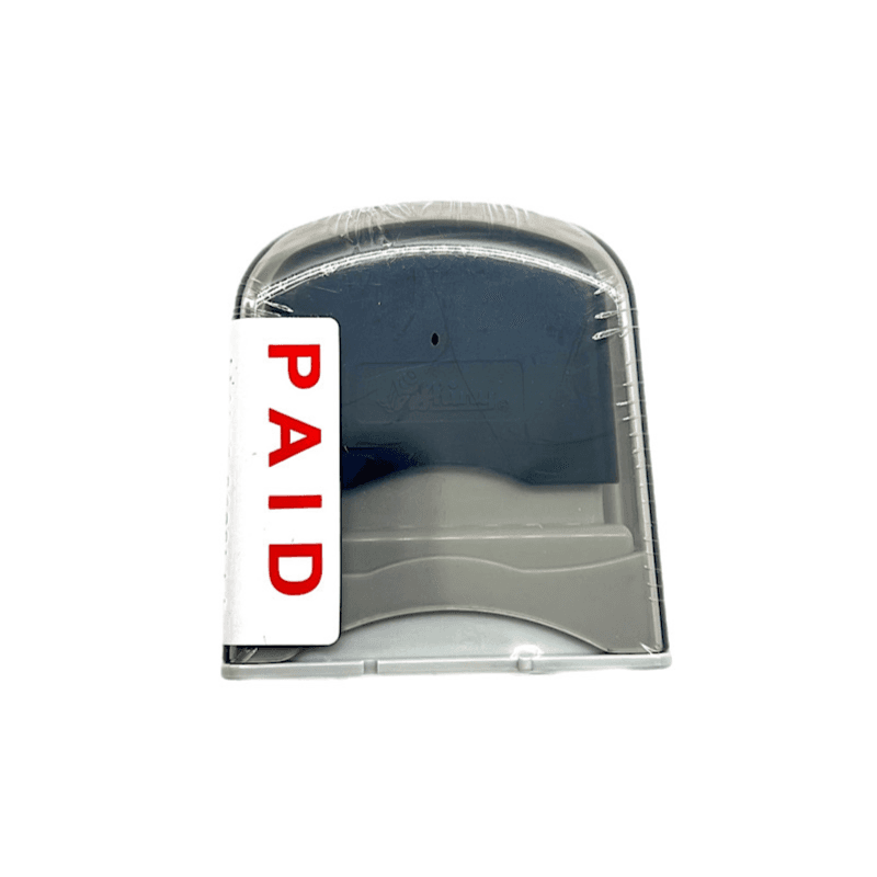 Shiny Self Inking Stamp Paid - 8667