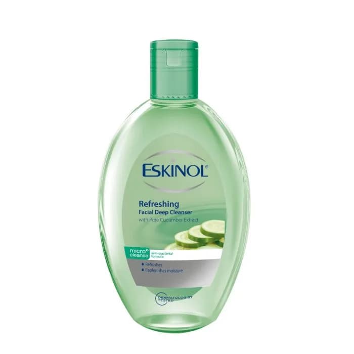 Eskinol Refreshing Facial Deep Cleanser with Pure Cucumber Extracts 225ml