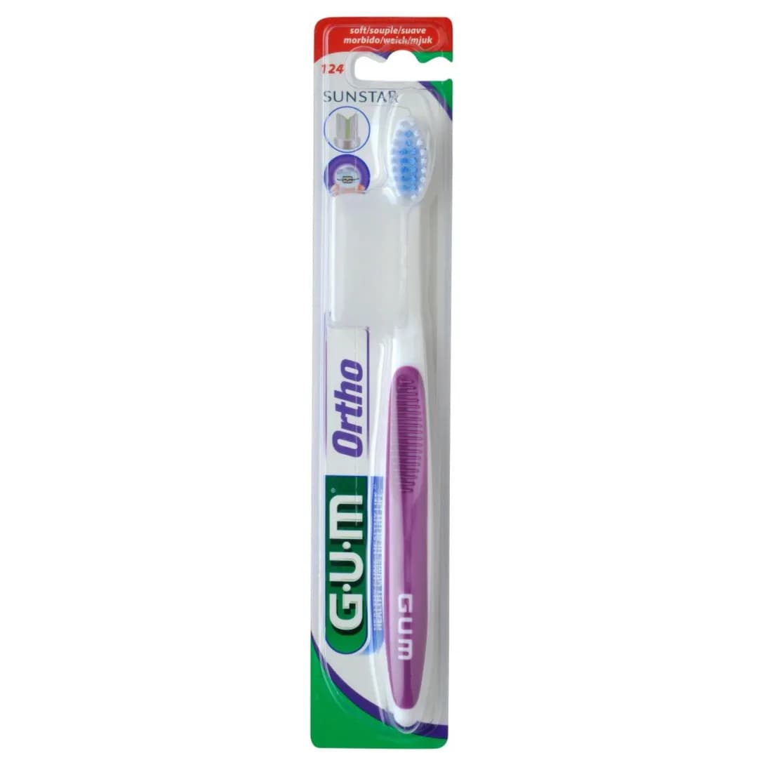 Gum Ortho Soft Toothbrush 124