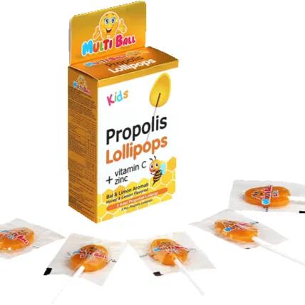 Multi Ball Kids Propolis Lollipops Vitamin C + Zinc