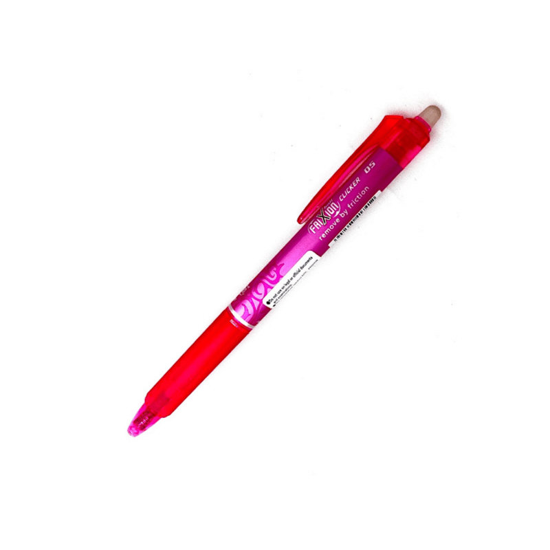 Pilot Frixion Clicker Erasable Ball Pen 0.5Mm Pink - 769