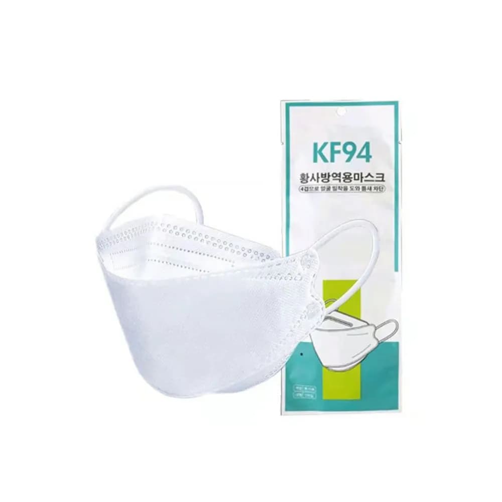 Covi Care KF 94 Mask For Adults White 10pcs