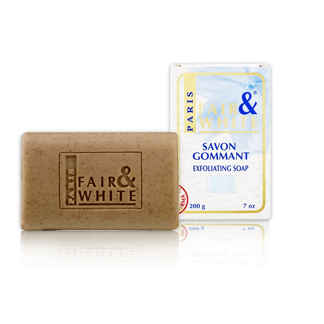 Fair and White Savon Gommant Exfoliating Soap 200Gm