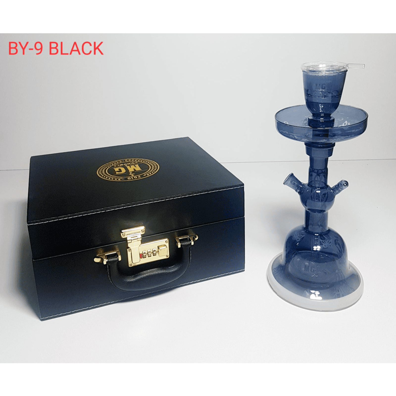 Mg Shisha Set With Led By-9 Black