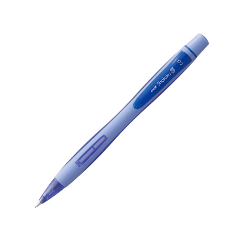 Shalaku Uniball Mechanical Pencil 0.7mm Blue 666 With Eraser